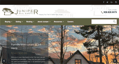 Desktop Screenshot of juniperrealestate.com